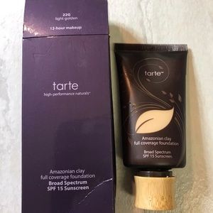 NEW Tarte Amazonian Clay. 22 G. Light Golden.